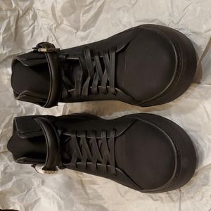 Buscemi Leather Sneakers - Black - US 13 - EU 47